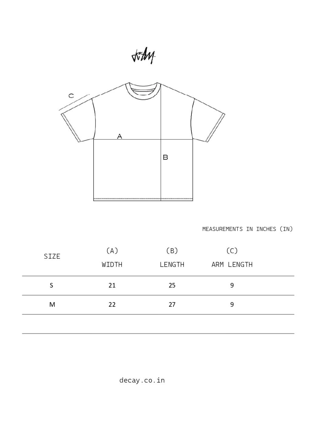 ZENITH LEATHER size chart
