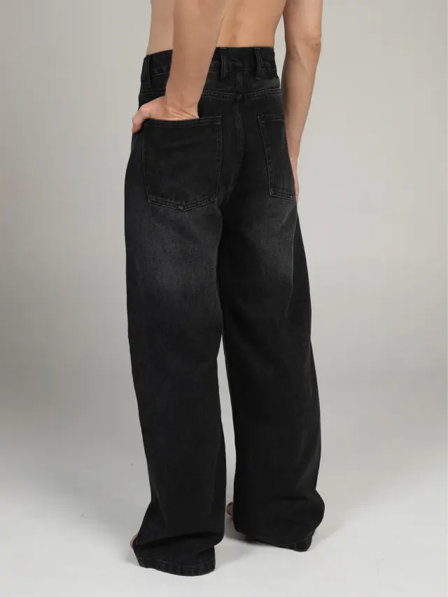 MILD WASH BLACK DENIM - image 10