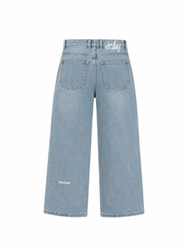 CROSS PANELLED DENIM - image 5