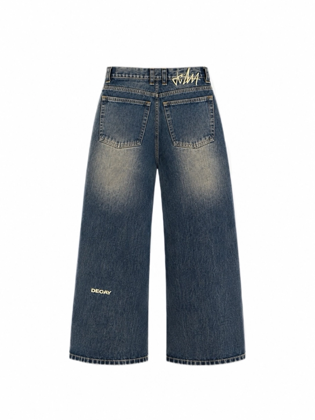 CROSS PANELLED DENIM