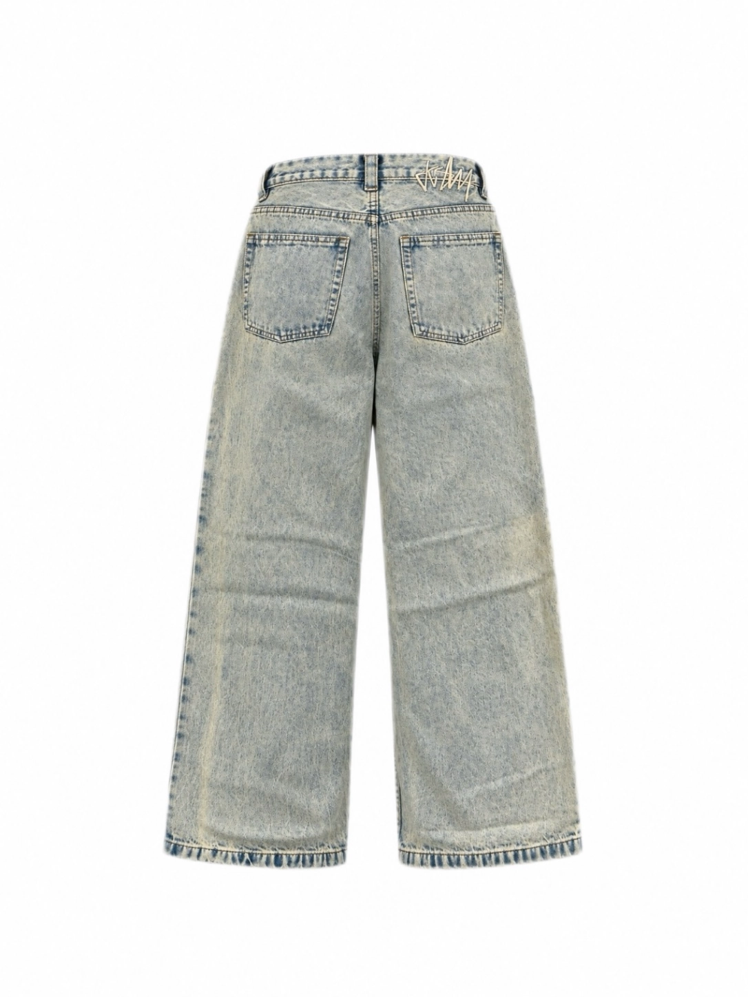 ALL-OVER VINTAGE WASHED DENIM