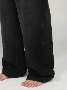 MILD WASH BLACK DENIM