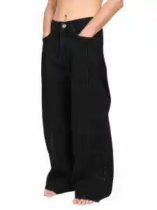BLACK RAW JEANS