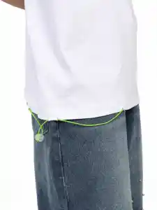 GREEN COLOR TEE