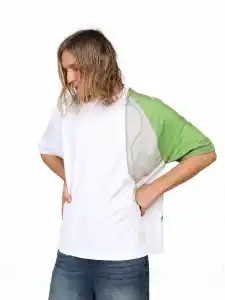 GREEN COLOR TEE