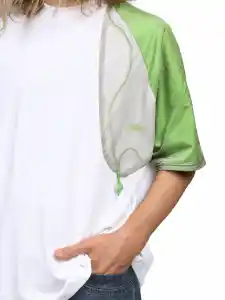 GREEN COLOR TEE