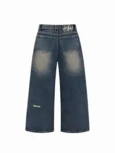 CROSS PANELLED DENIM